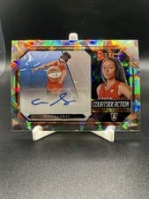 2024 Panini Select WNBA Courtside Action Signatures Allisha Gray #CSA-AG card