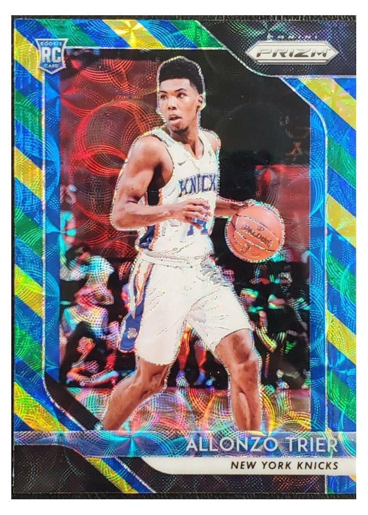 2018-19 Panini Prizm Base Set Allonzo Trier #209 card