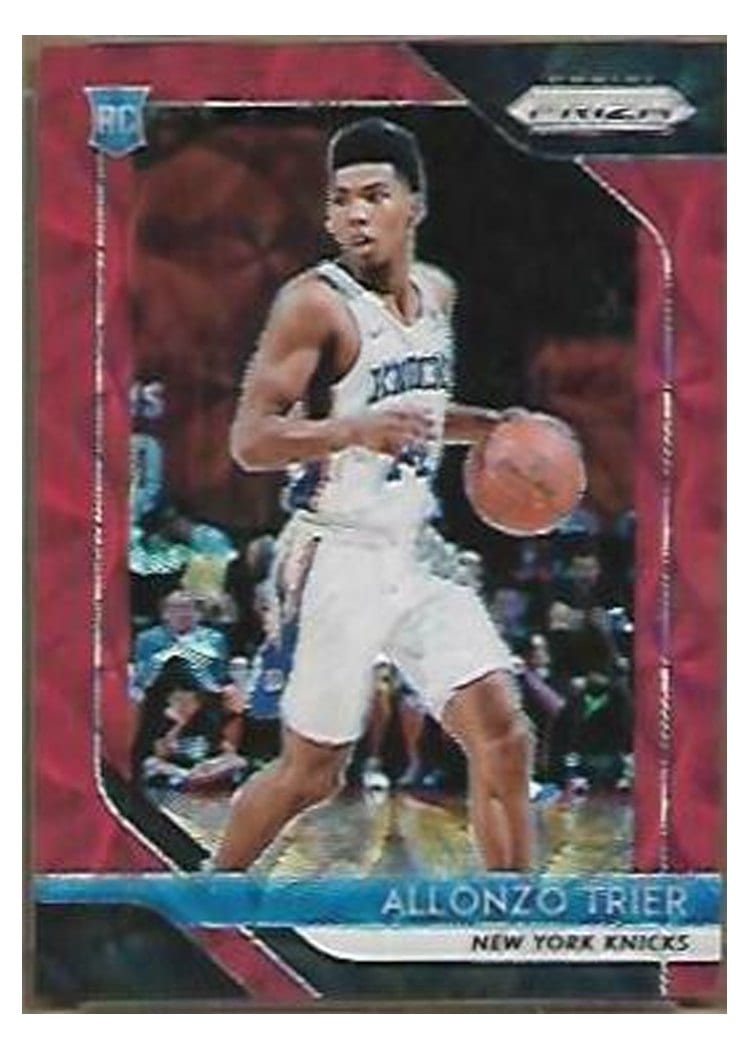 2018-19 Panini Prizm Base Set Allonzo Trier #209 card