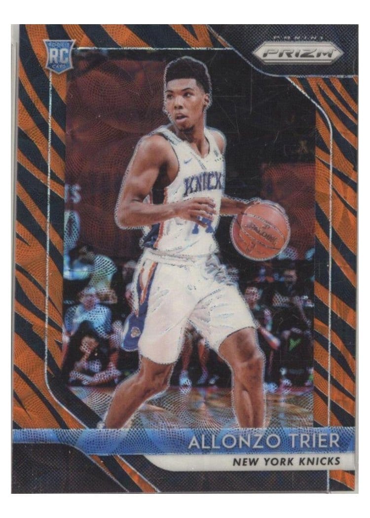2018-19 Panini Prizm Base Set Allonzo Trier #209 card