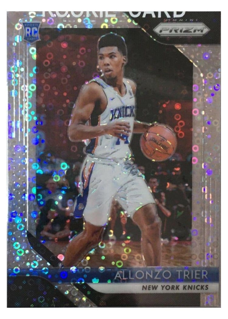 2018-19 Panini Prizm Base Set Allonzo Trier #209 card