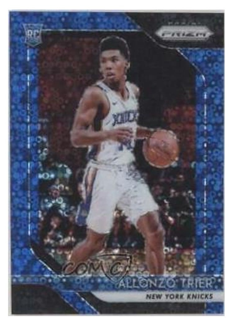 2018-19 Panini Prizm Base Set Allonzo Trier #209 card