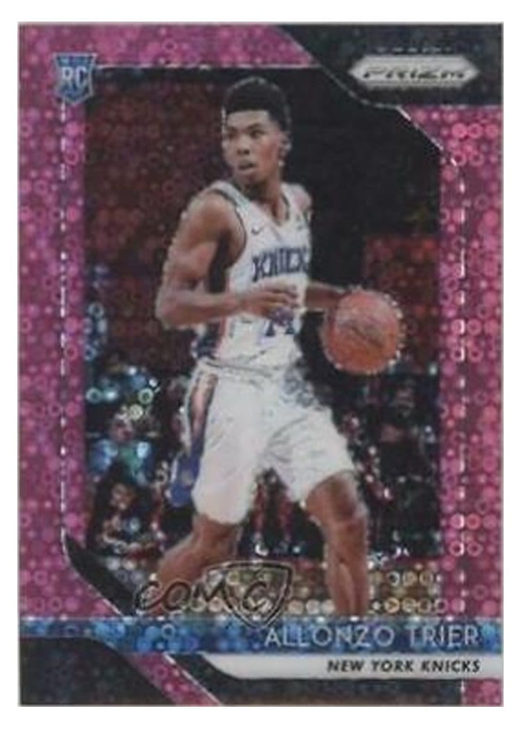 2018-19 Panini Prizm Base Set Allonzo Trier #209 card