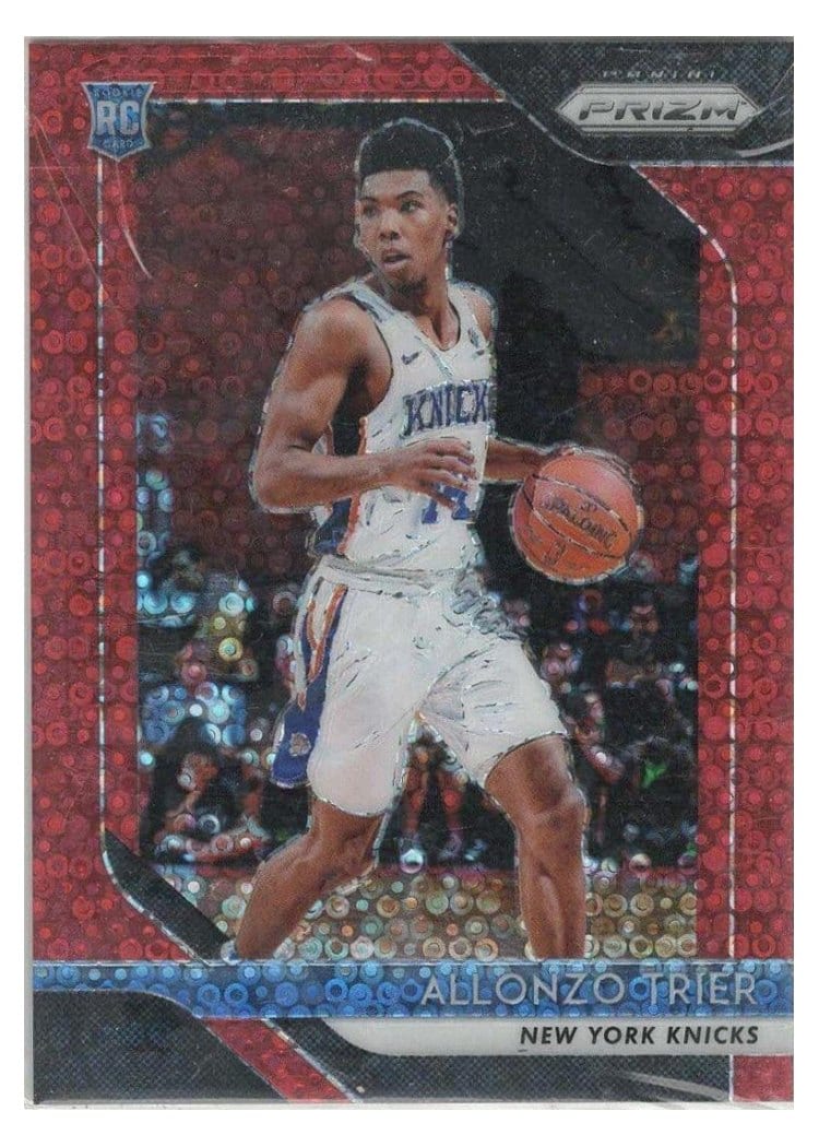 2018-19 Panini Prizm Base Set Allonzo Trier #209 card
