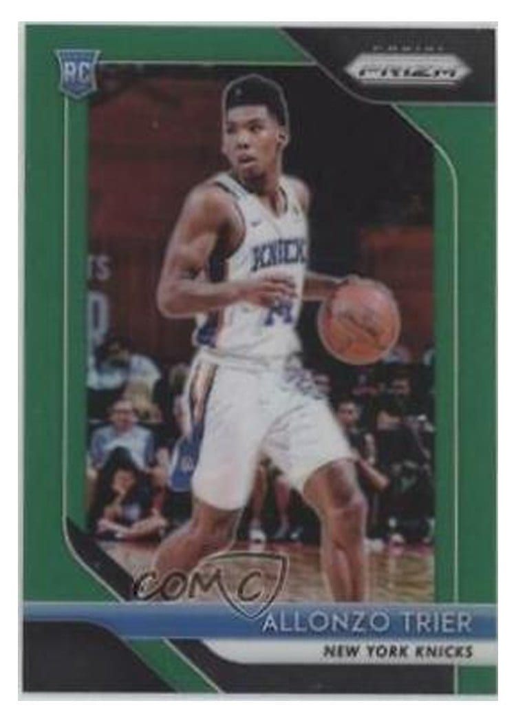 2018-19 Panini Prizm Base Set Allonzo Trier #209 card
