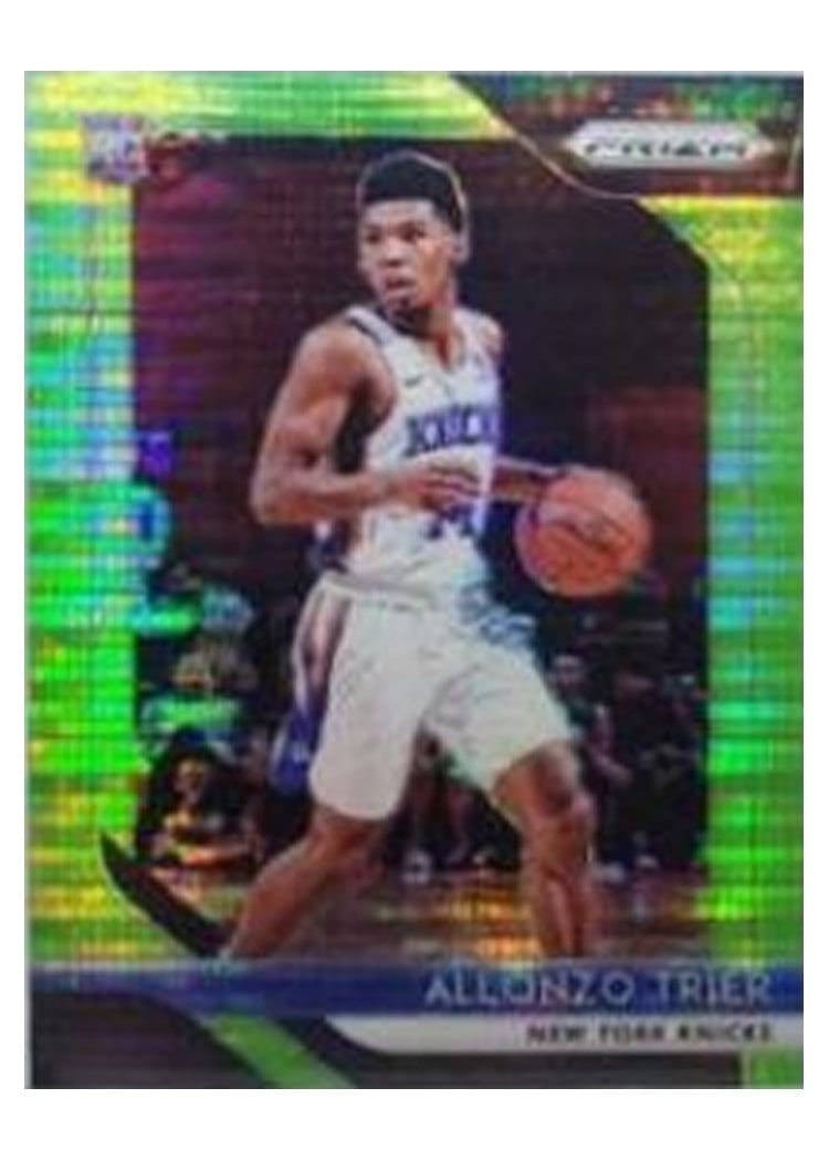 2018-19 Panini Prizm Base Set Allonzo Trier #209 card