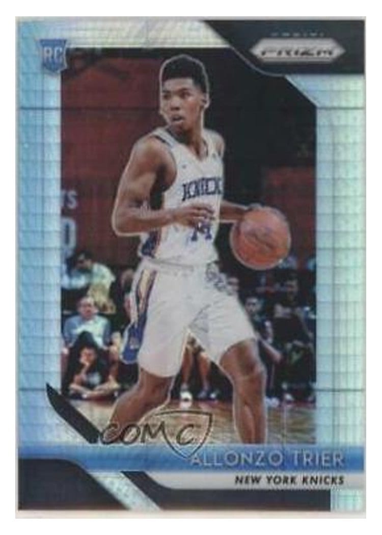 2018-19 Panini Prizm Base Set Allonzo Trier #209 card