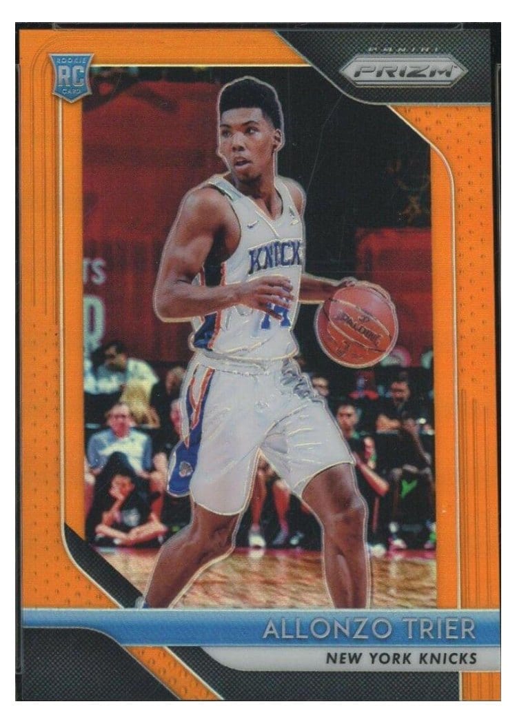 2018-19 Panini Prizm Base Set Allonzo Trier #209 card