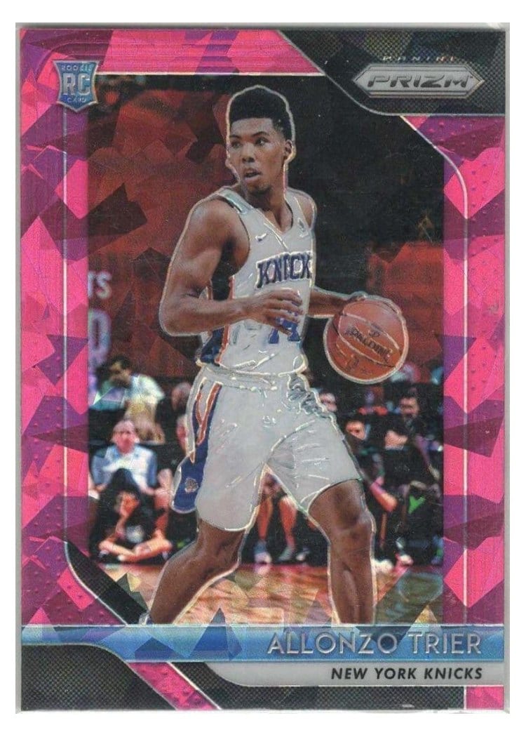 2018-19 Panini Prizm Base Set Allonzo Trier #209 card