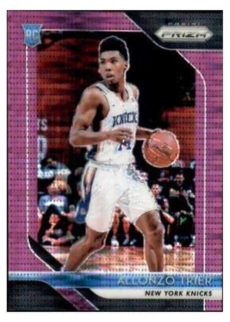 2018-19 Panini Prizm Base Set Allonzo Trier #209 card
