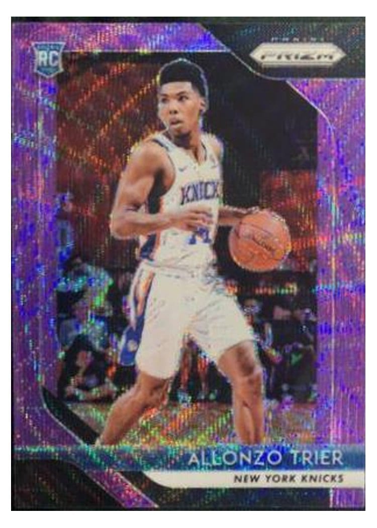 2018-19 Panini Prizm Base Set Allonzo Trier #209 card