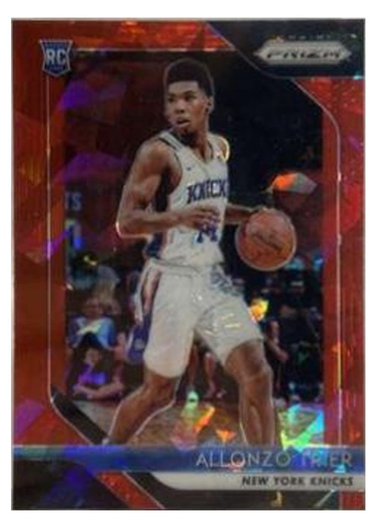 2018-19 Panini Prizm Base Set Allonzo Trier #209 card