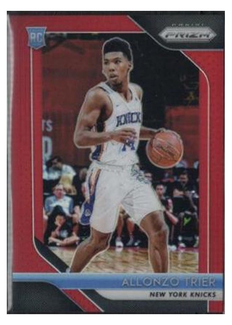 2018-19 Panini Prizm Base Set Allonzo Trier #209 card