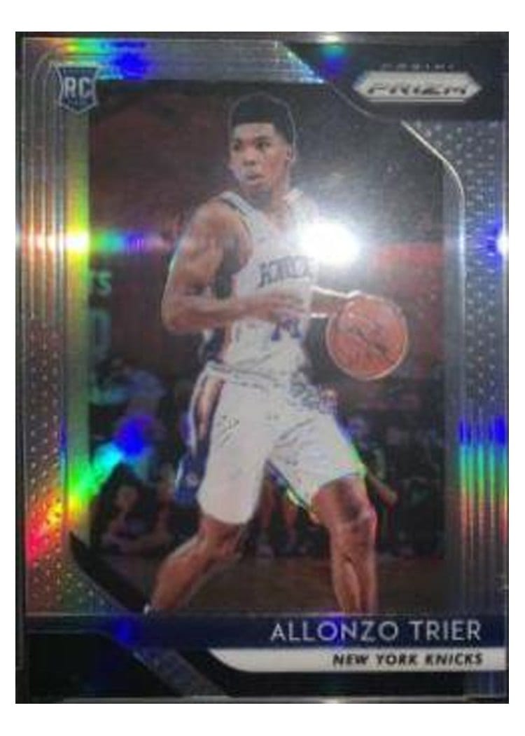 2018-19 Panini Prizm Base Set Allonzo Trier #209 card