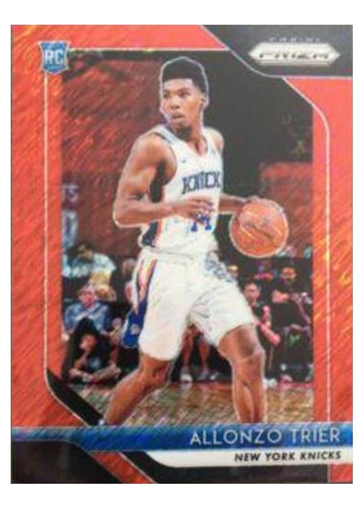 2018-19 Panini Prizm Base Set Allonzo Trier #209 card