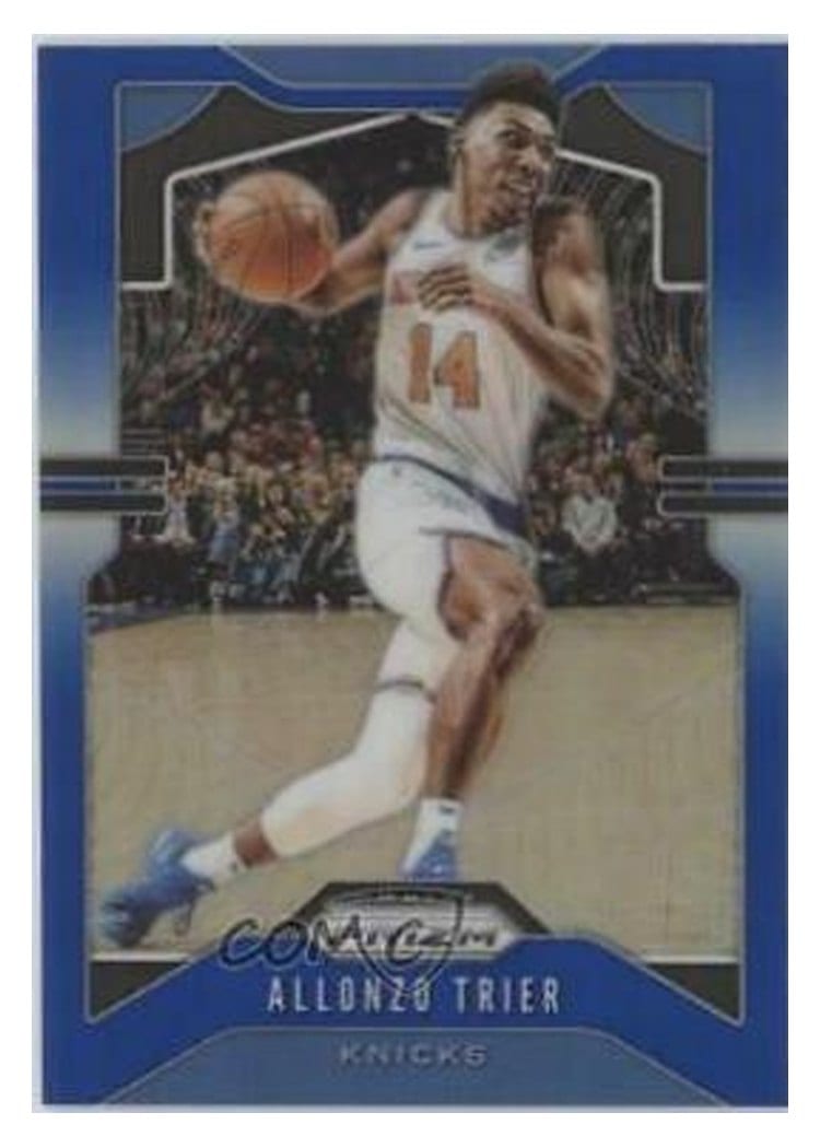 2019-20 Panini Prizm Base Set Allonzo Trier #180 card