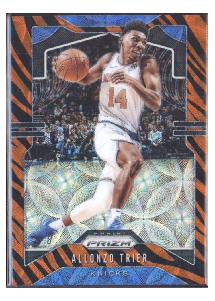 2019-20 Panini Prizm Base Set Allonzo Trier #180 card