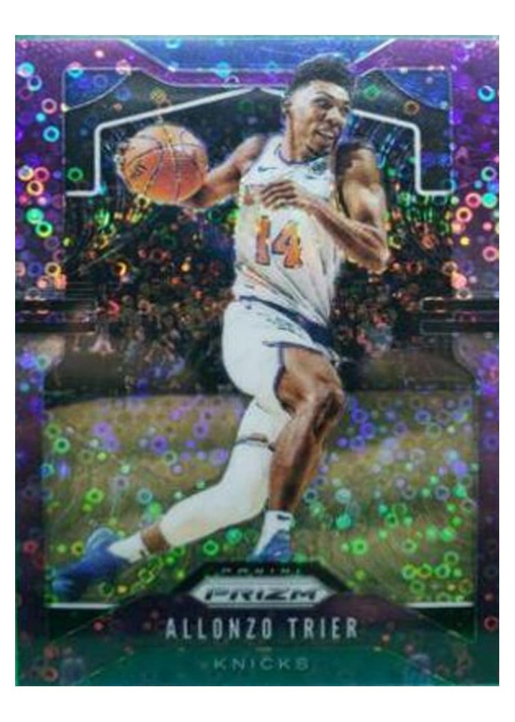 2019-20 Panini Prizm Base Set Allonzo Trier #180 card