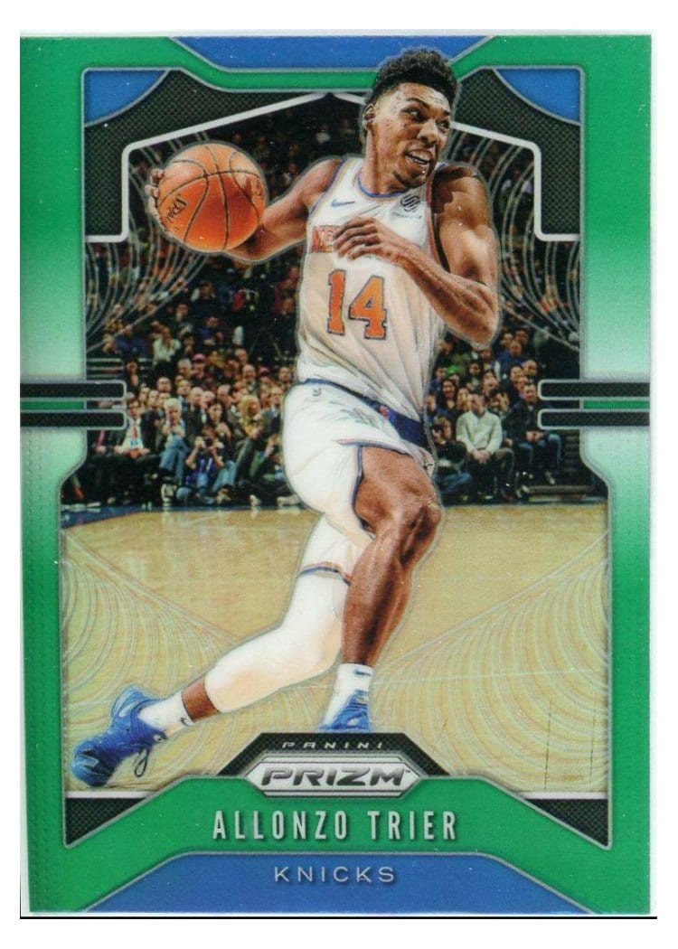 2019-20 Panini Prizm Base Set Allonzo Trier #180 card