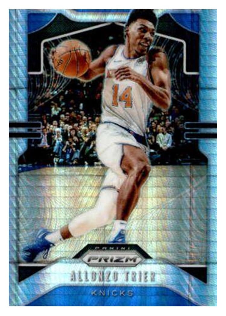 2019-20 Panini Prizm Base Set Allonzo Trier #180 card