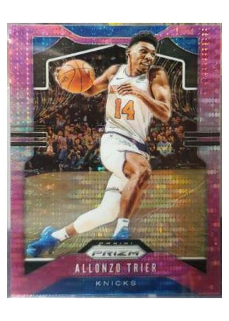 2019-20 Panini Prizm Base Set Allonzo Trier #180 card