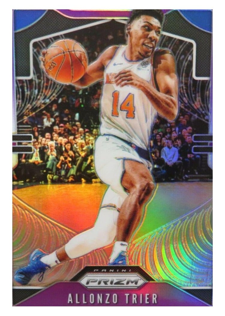 2019-20 Panini Prizm Base Set Allonzo Trier #180 card