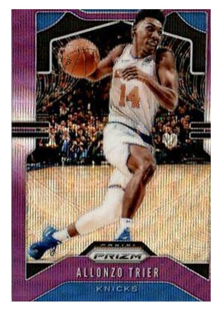 2019-20 Panini Prizm Base Set Allonzo Trier #180 card