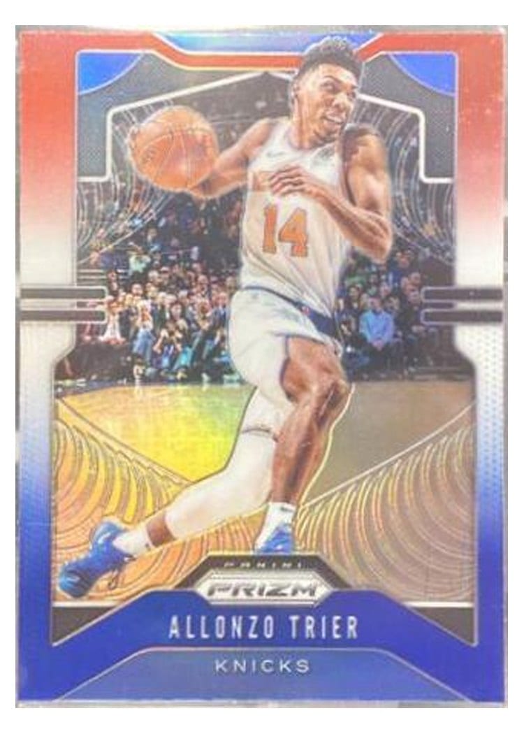 2019-20 Panini Prizm Base Set Allonzo Trier #180 card