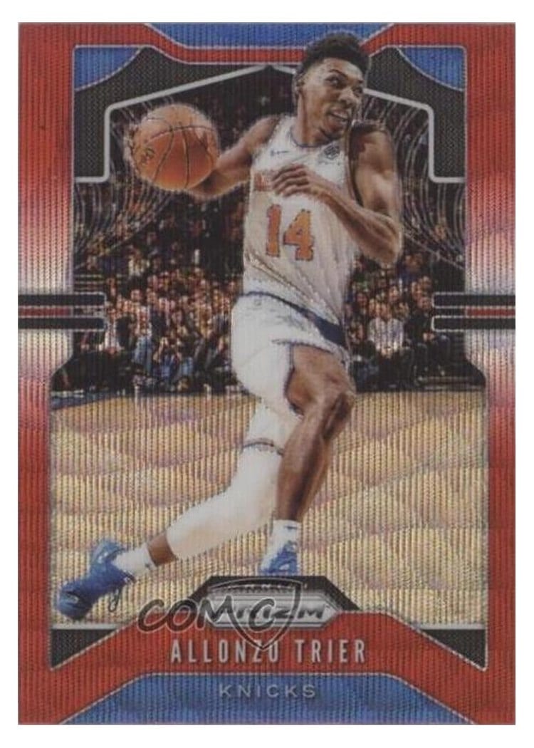 2019-20 Panini Prizm Base Set Allonzo Trier #180 card