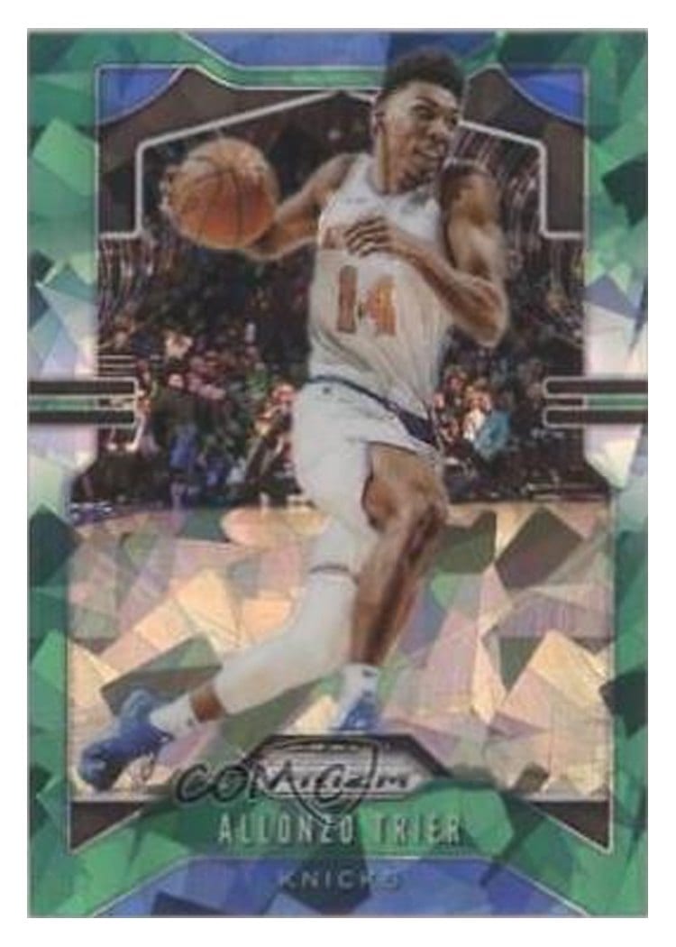 2019-20 Panini Prizm Base Set Allonzo Trier #180 card