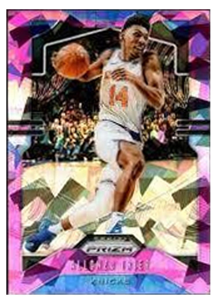 2019-20 Panini Prizm Base Set Allonzo Trier Pink Ice Prizm #180 card