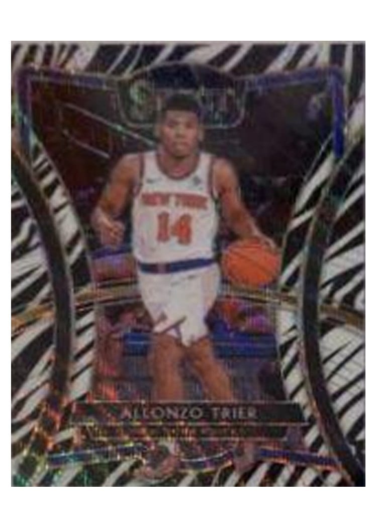 2019-20 Panini Select Base Set Allonzo Trier #122 card
