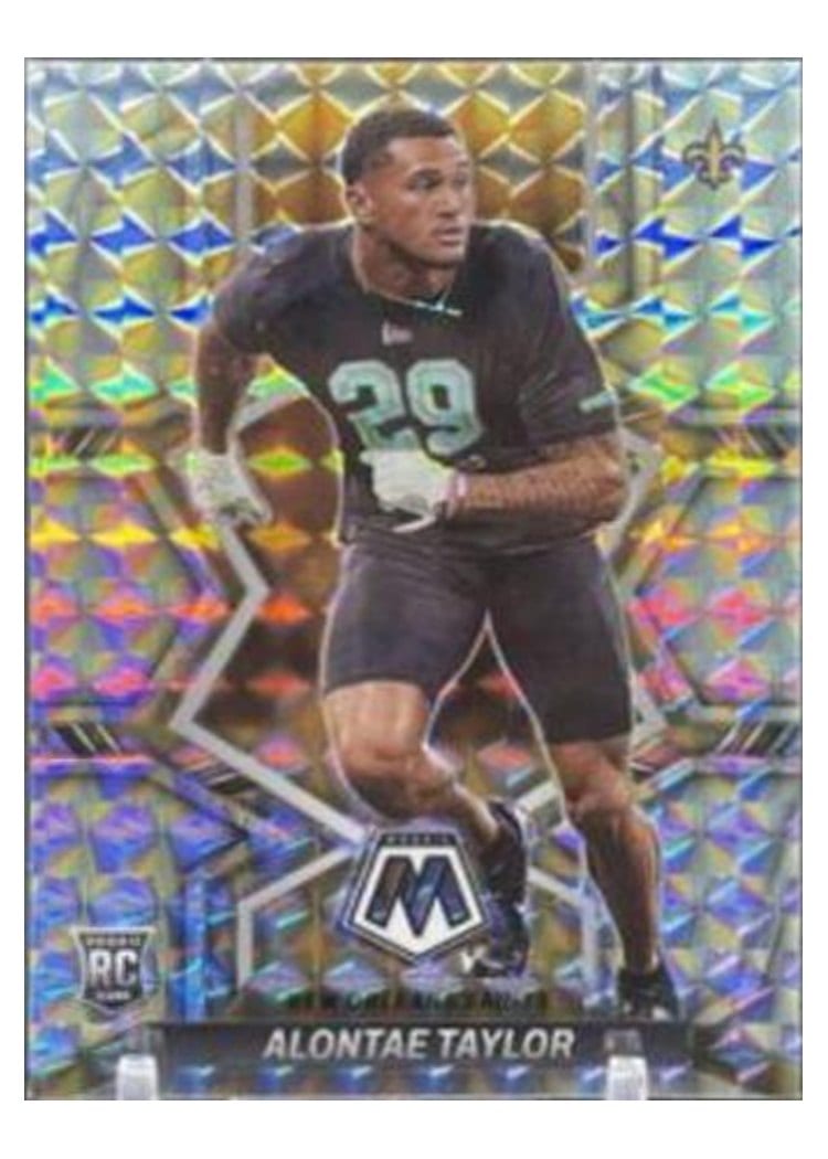 2022 Panini Mosaic Base Set Alontae Taylor #391 card