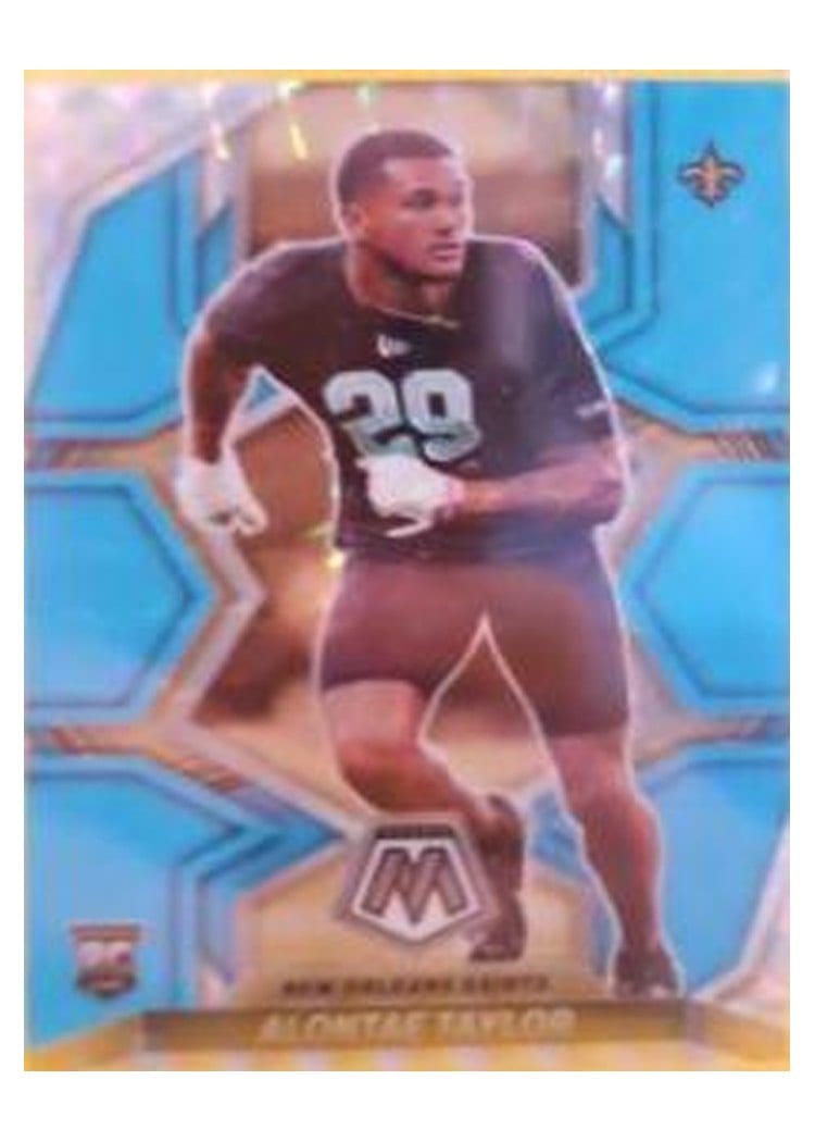 2022 Panini Mosaic Base Set Alontae Taylor #391 card