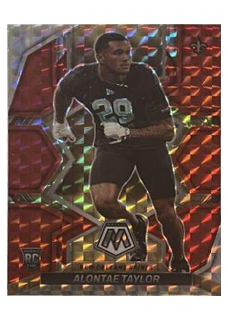 2022 Panini Mosaic Base Set Alontae Taylor #391 card