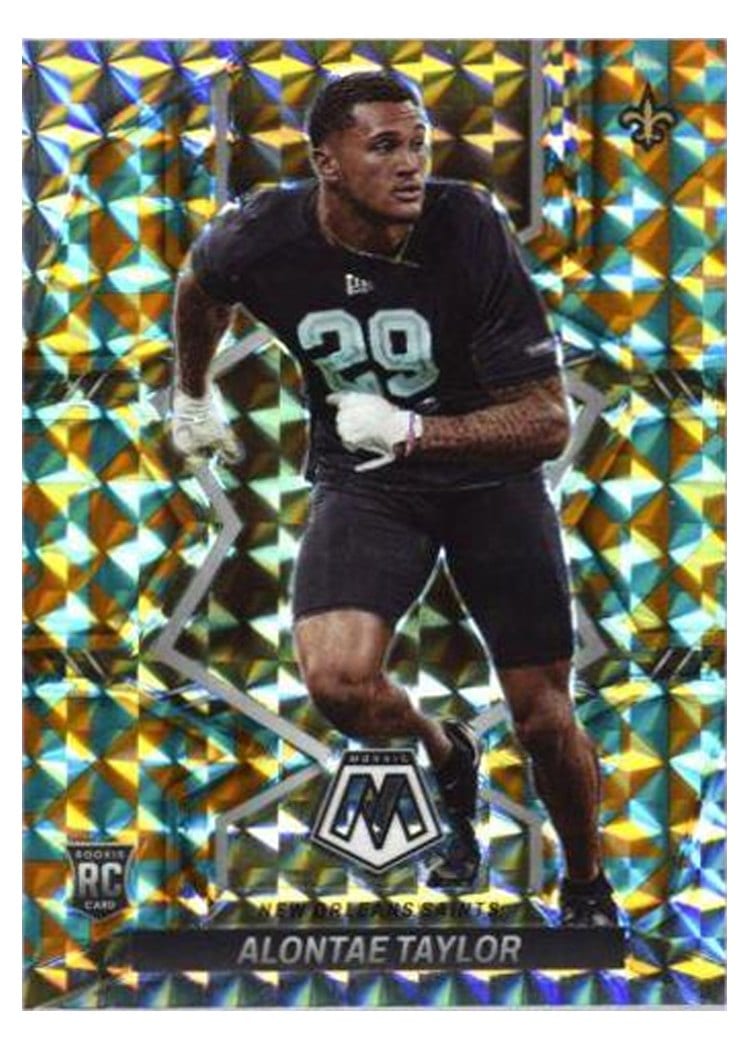 2022 Panini Mosaic Base Set Alontae Taylor #391 card