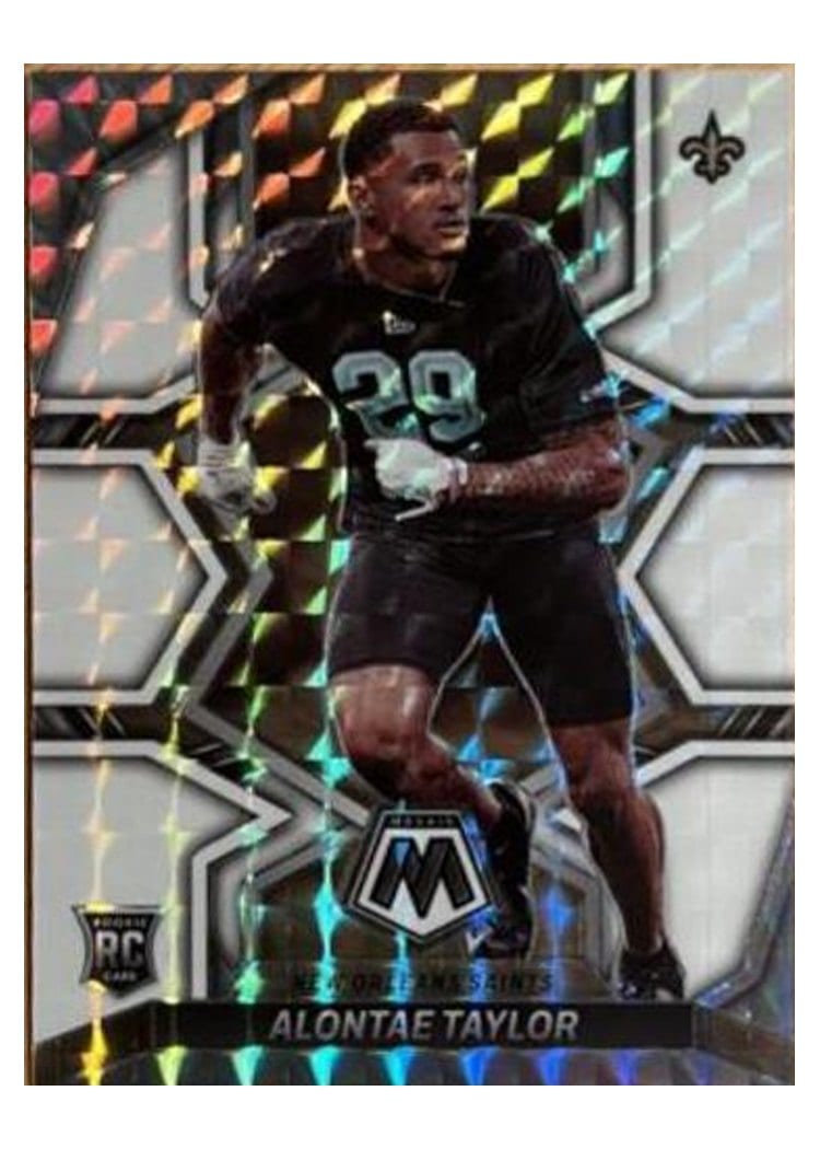 2022 Panini Mosaic Base Set Alontae Taylor #391 card