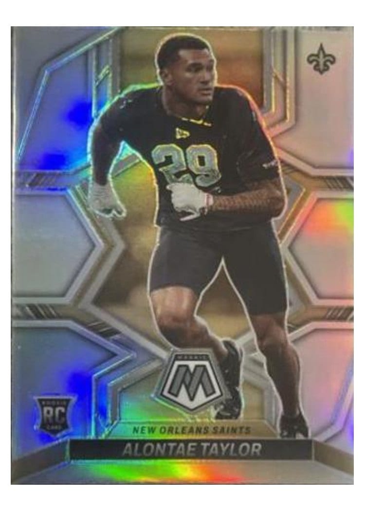 2022 Panini Mosaic Base Set Alontae Taylor #391 card