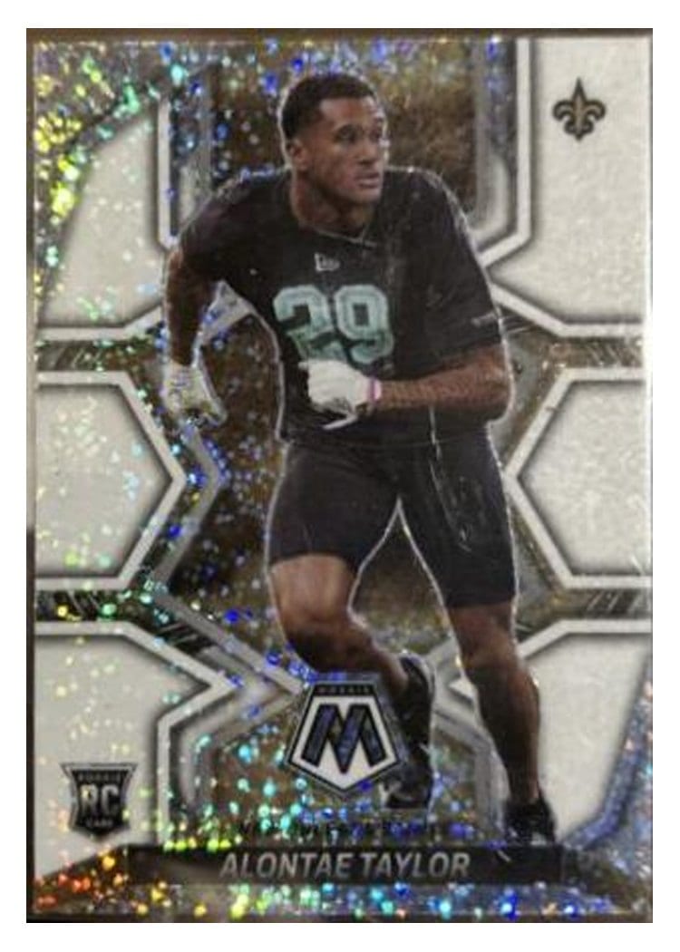 2022 Panini Mosaic Base Set Alontae Taylor #391 card