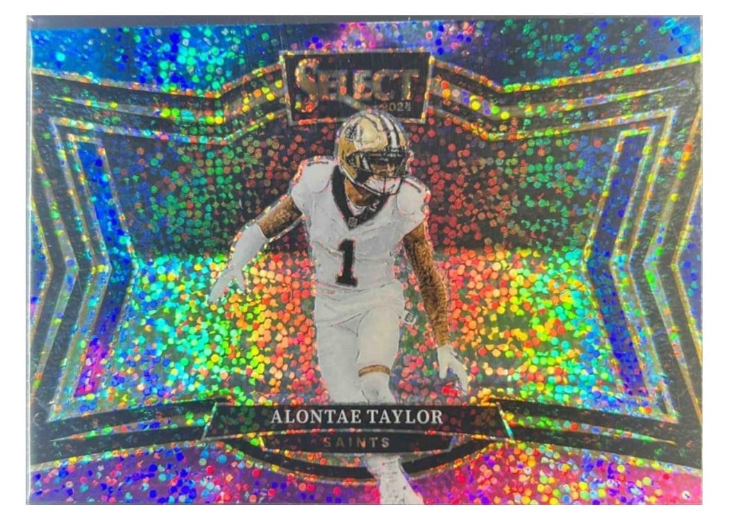 2024 Panini Select Base Set Alontae Taylor #404 card