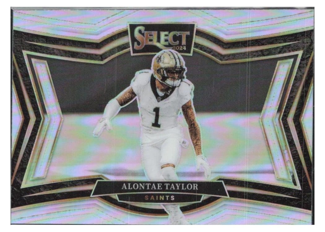 2024 Panini Select Base Set Alontae Taylor #404 card