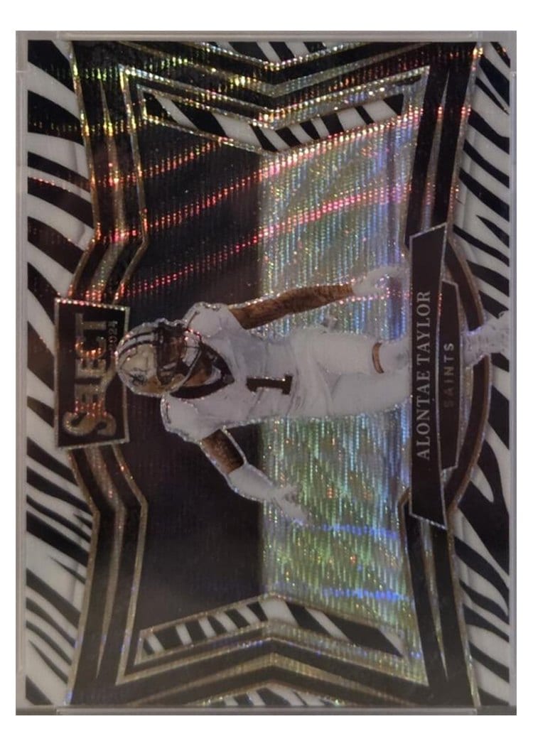 2024 Panini Select Base Set Alontae Taylor #404 card