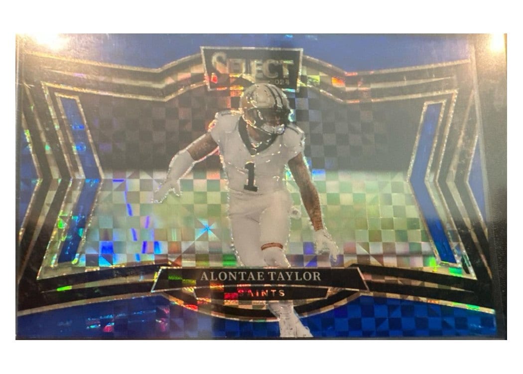 2024 Panini Select Base Set Alontae Taylor #404 card