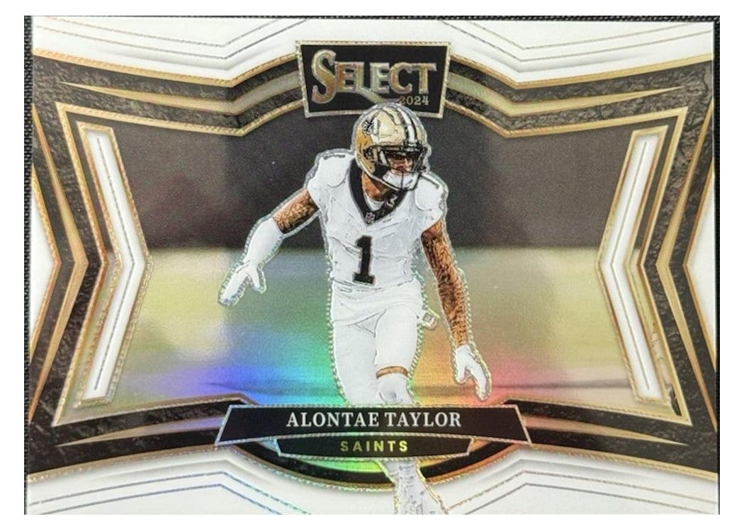 2024 Panini Select Base Set Alontae Taylor #404 card