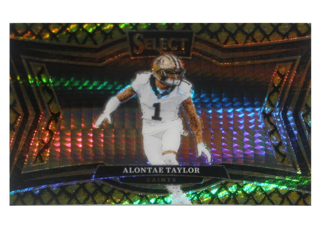 2024 Panini Select Base Set Alontae Taylor #404 card