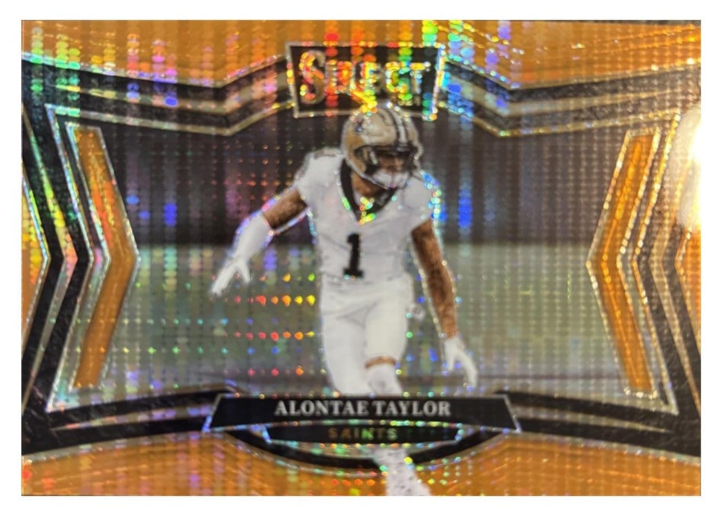 2024 Panini Select Base Set Alontae Taylor #404 card