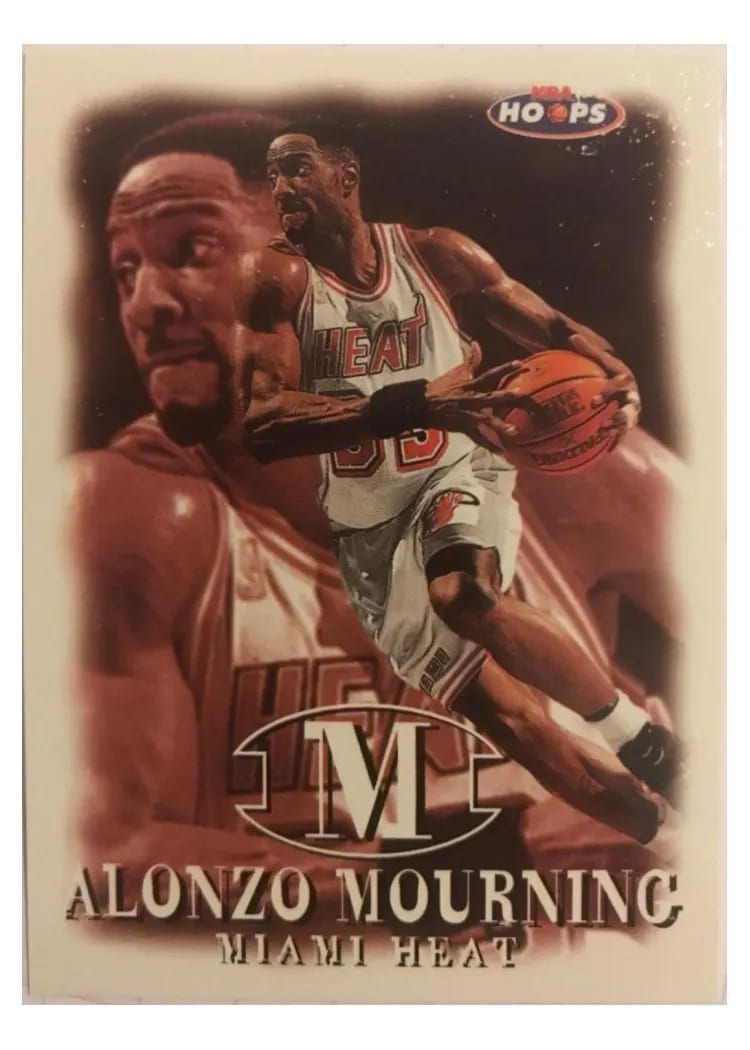 1998 Hoops Alonzo Mourning #75 card