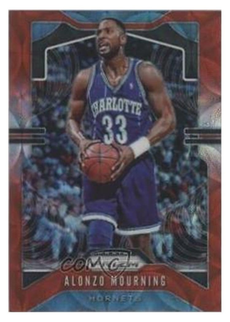2019-20 Panini Prizm Base Set Alonzo Mourning #27 card