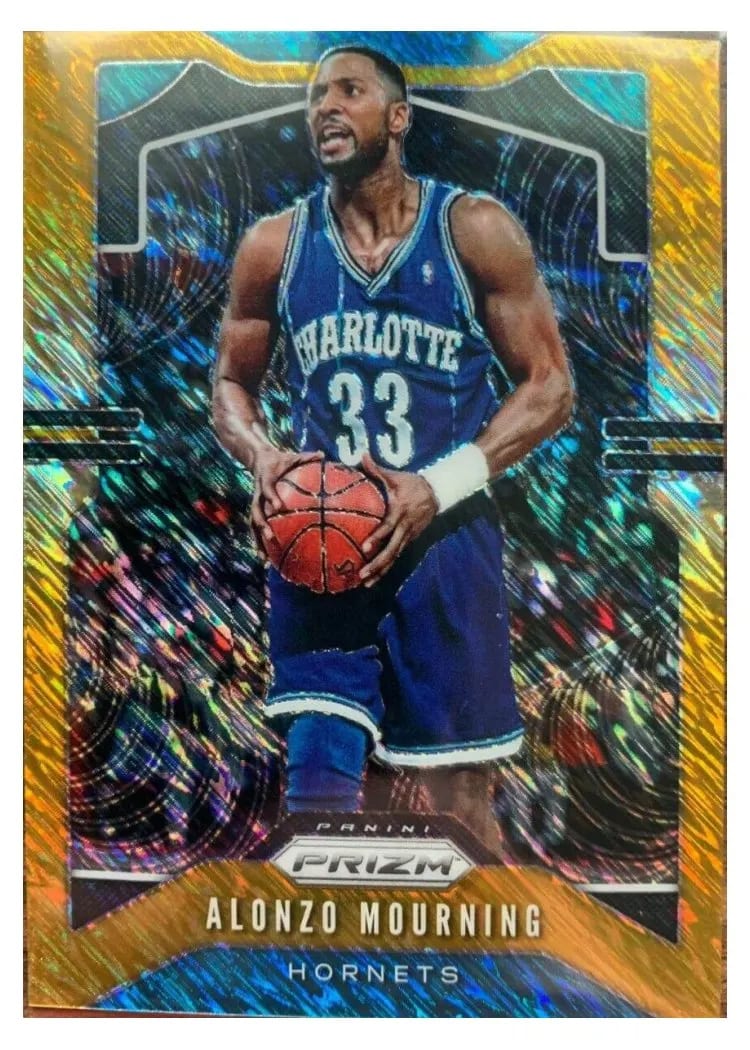 2019-20 Panini Prizm Base Set Alonzo Mourning #27 card