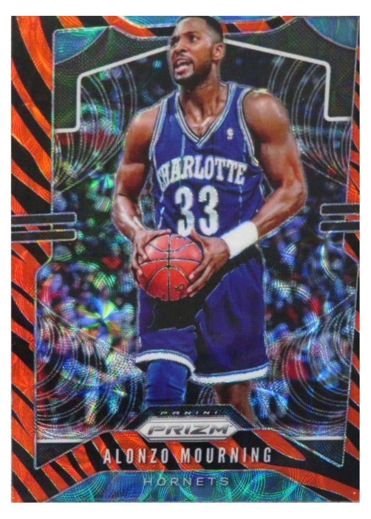 2019-20 Panini Prizm Base Set Alonzo Mourning #27 card